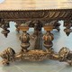 An antique table
