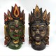 Tibetan masks
"Kali and Green Tara"