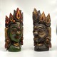 Тибетские парные маски
"Кали и Зеленая Тара"