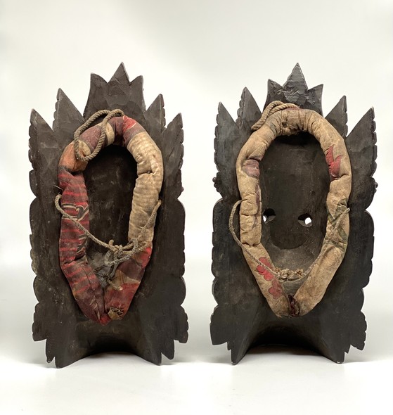 Tibetan masks
"Kali and Green Tara"