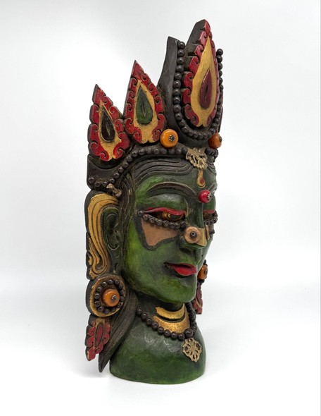 Tibetan masks
"Kali and Green Tara"
