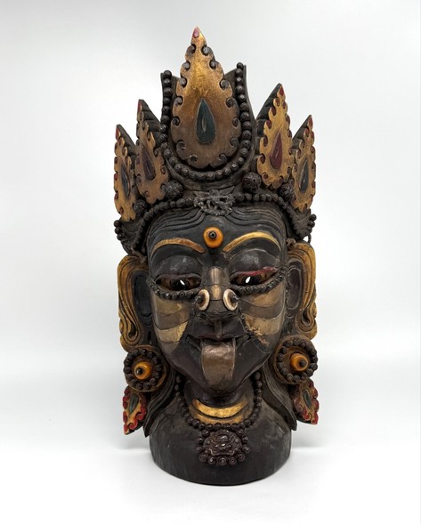 Tibetan masks
"Kali and Green Tara"