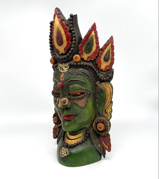 Tibetan masks
"Kali and Green Tara"