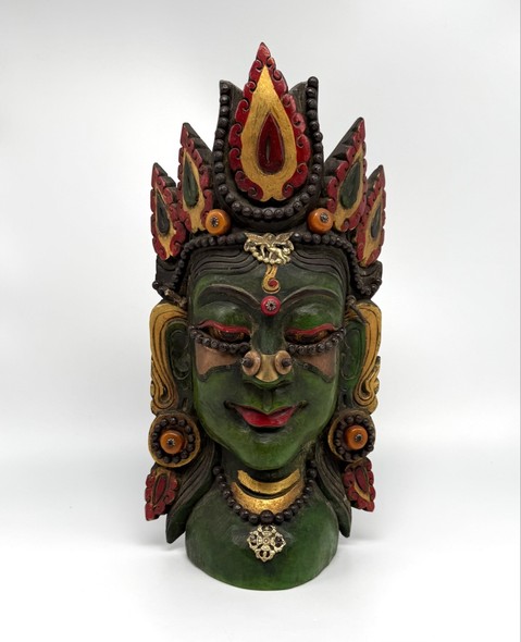 Tibetan masks
"Kali and Green Tara"