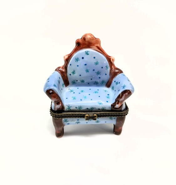 Винтажная шкатулка-кресло