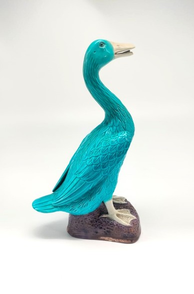 Винтажная скульптура «Гусь»
