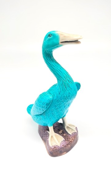 Винтажная скульптура «Гусь»