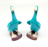 Vintage sculpture "Ducks"