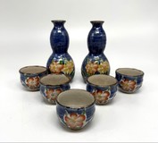 Vintage sake set