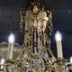 Антикварная бронзовая люстра