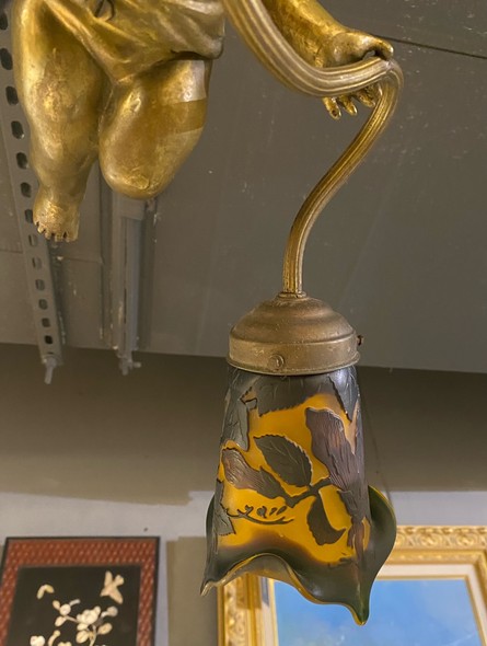 Antique chandelier “Putti”