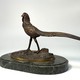 Antique sculpture "Pheasant"