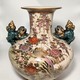 Antique vase "Pheasants", Satsuma