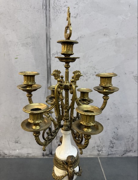 Антикварные часы с канделябрами,
Наполеон III