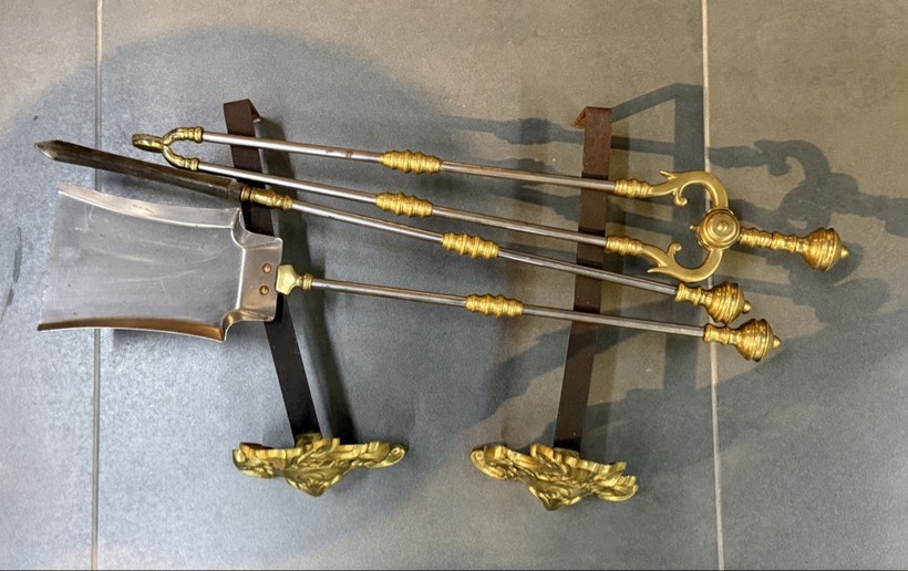 Антикварные каминные принадлежности,
Людовик XIV