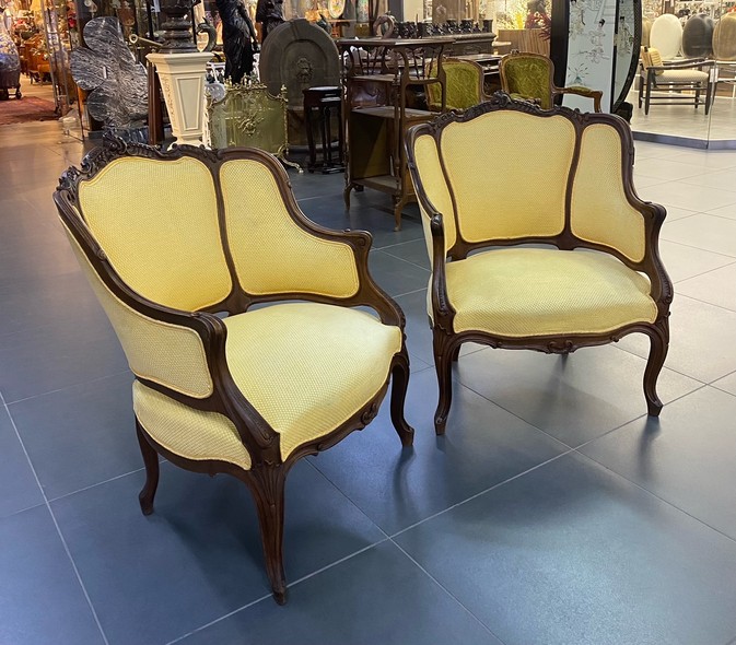 Antique armchairs, Louis XV