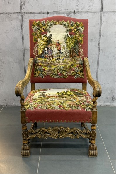 Антикварные кресла, 
Неоренессанс