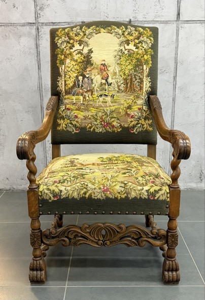 Антикварные кресла, 
Неоренессанс