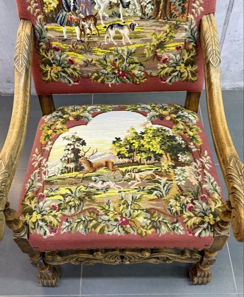 Антикварные кресла, 
Неоренессанс