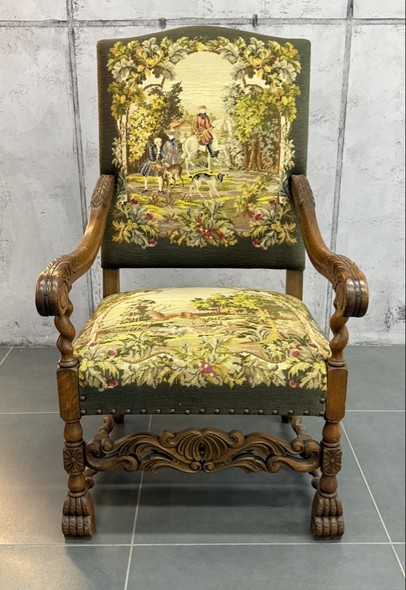 Антикварные кресла, 
Неоренессанс