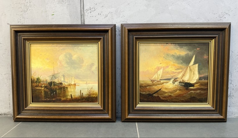 Антикварные морские пейзажи,
Европа