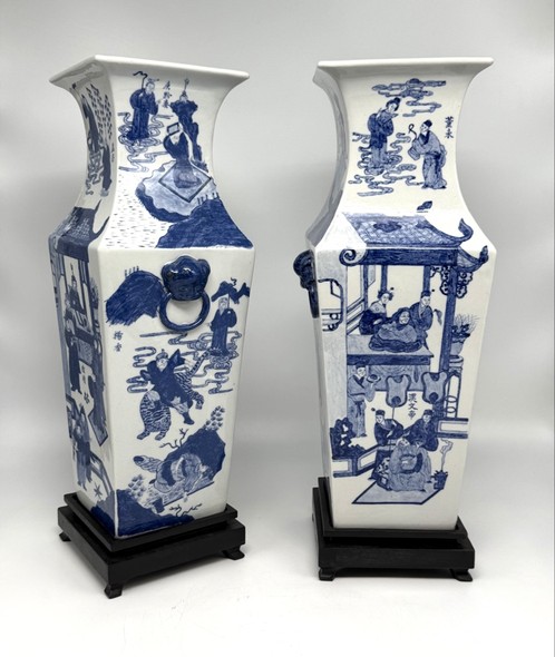 Antique paired vases,
China