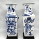 Antique paired vases,
China