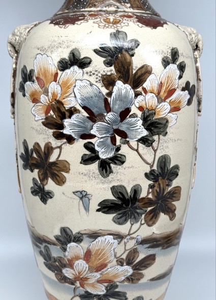 Antique paired vases,
Japan