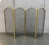 Большой винтажный каминный экран