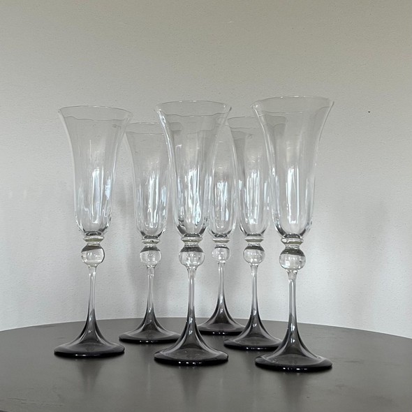 Набор бокалов флютэ, Vetreria