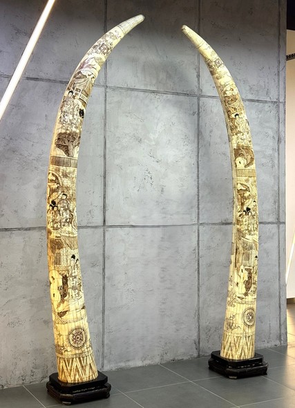 Очень редкая
парная композиция
«Бивни мамонта»