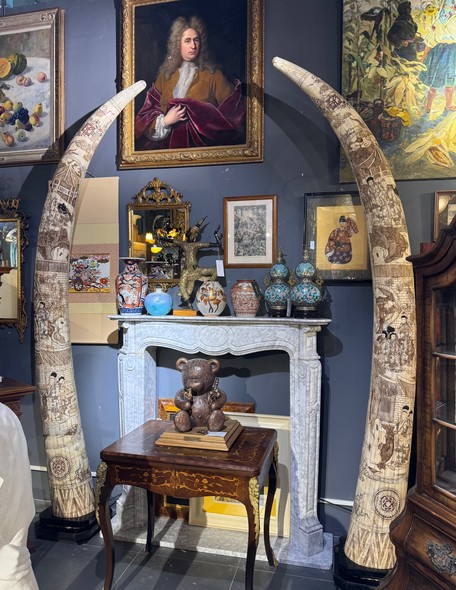 Очень редкая
парная композиция
«Бивни мамонта»