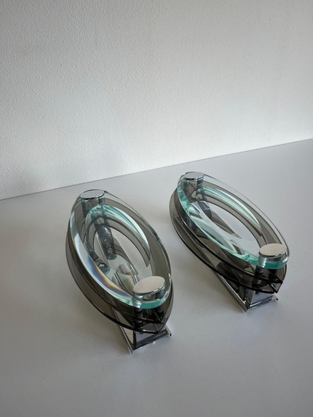 A pair of wall sconces, VECA