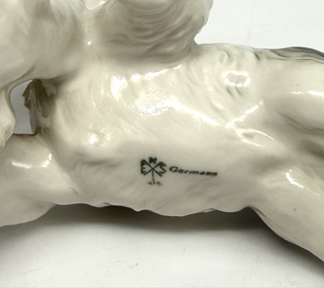 Sculpture "Playing Terriers"