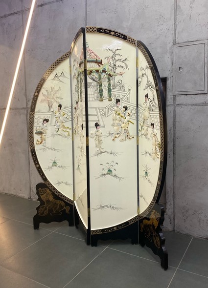 Винтажная ширма, 
шинуазри