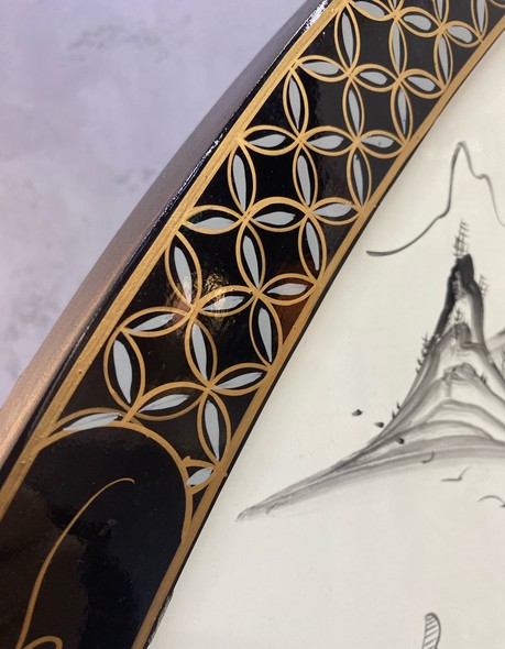 Винтажная ширма, 
шинуазри