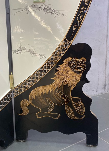 Винтажная ширма, 
шинуазри