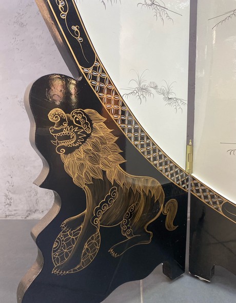 Винтажная ширма, 
шинуазри