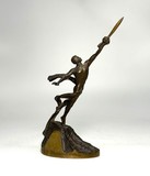 Vintage sculpture "To the Stars."