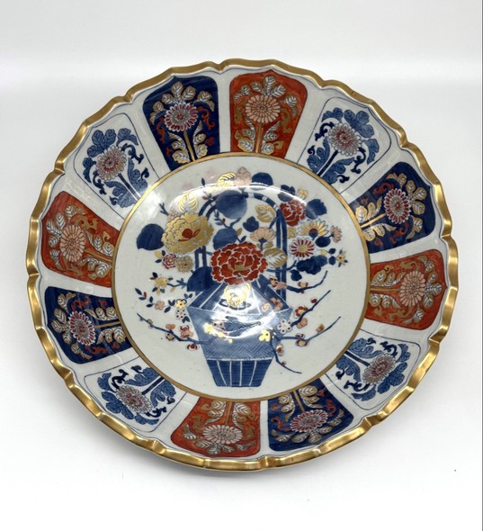 Винтажная тарелка Имари,
Япония