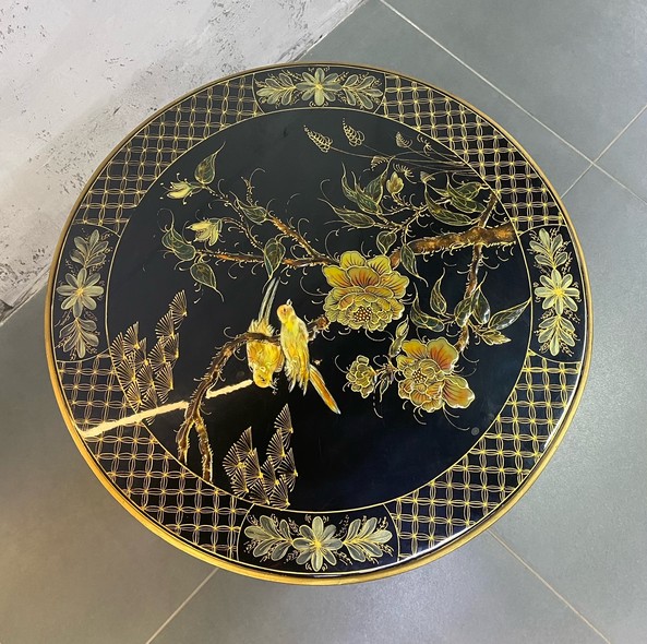 Винтажный кофейный столик, шинуазри