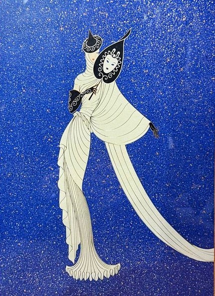 Винтажный плакат Эрте