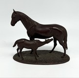 Antique composition
"Horse with a foal"