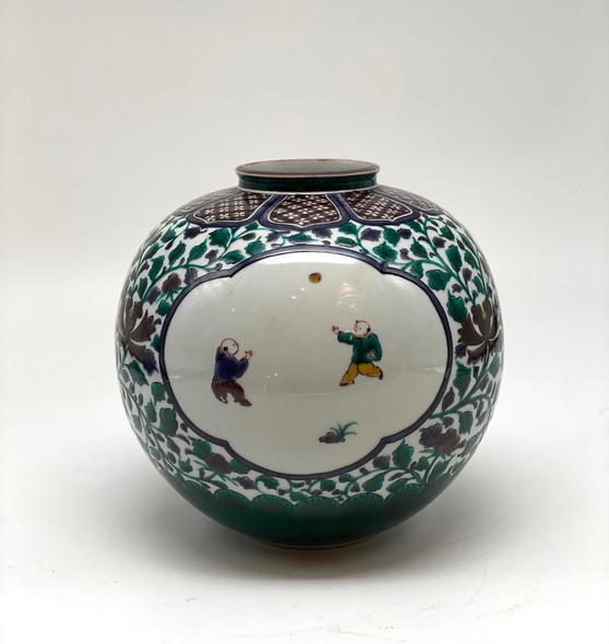 Antique Kutani Vase