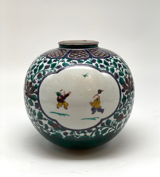 Antique Kutani Vase