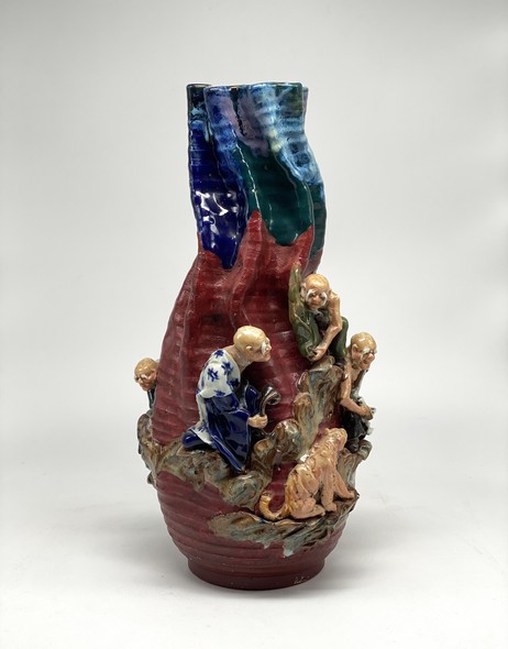 Antique oriental vase