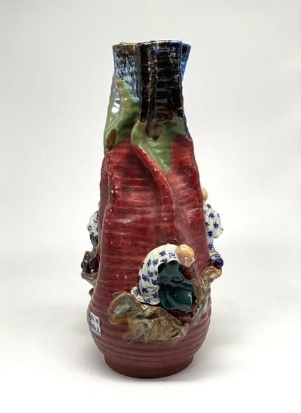 Antique oriental vase