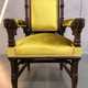 Antique armchair
in gothic style