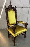 Antique armchair
in gothic style