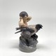 Sculpture "Faun with the Raven"